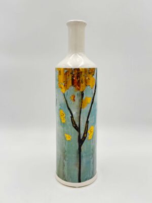 Μπουκάλι διακοσμητικό Golden Breeze χρυσό Espiel 35,5x10cm