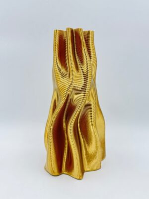 πορσελάνινο βάζο χρυσό 3D Estheti